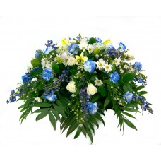 Blue Horizons Casket Saddle